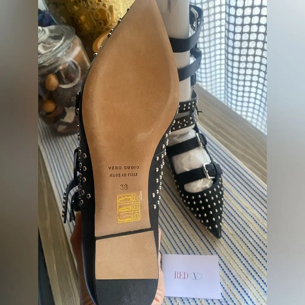 RED Valentino black flat